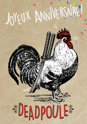 Deadpoule : un anniversaire savoureux et dr&ocirc;le